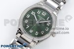 Twenty~4 7300/1200A SS PPF 1:1 Best Edition Green Dial on SS Bracelet A324 Super Clone - Image 2