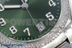 Twenty~4 7300/1200A SS PPF 1:1 Best Edition Green Dial on SS Bracelet A324 Super Clone - Image 5