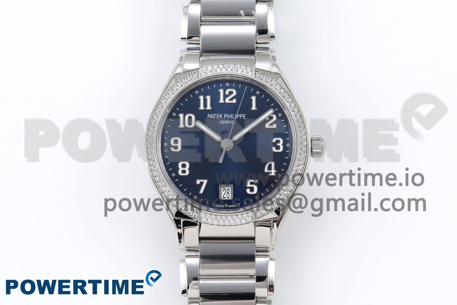 Twenty~4 7300/1200A SS PPF 1:1 Best Edition Blue Dial on SS Bracelet A324 Super Clone - Image 1