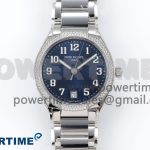 Twenty~4 7300/1200A SS PPF 1:1 Best Edition Blue Dial on SS Bracelet A324 Super Clone