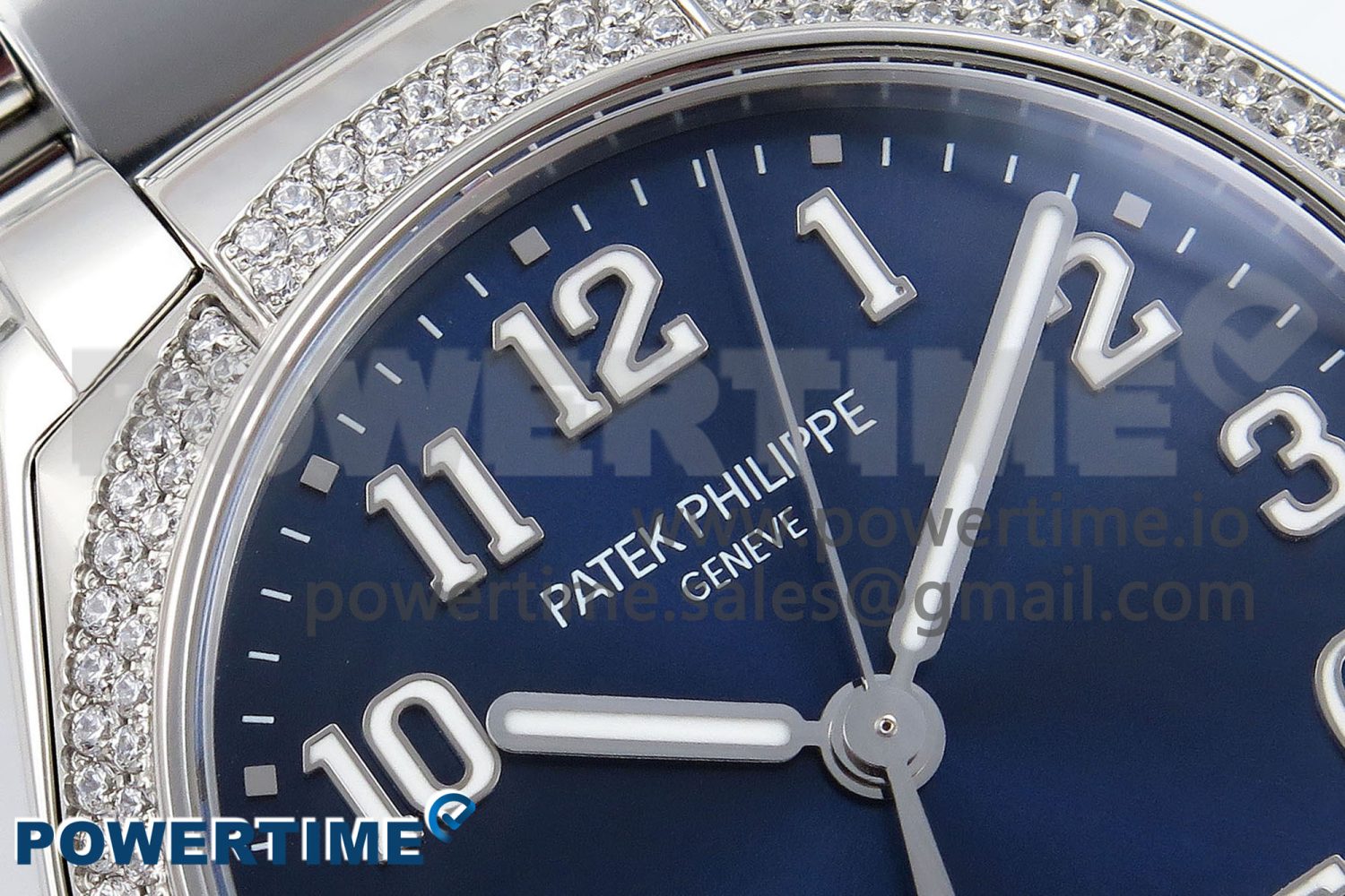 Twenty~4 7300/1200A SS PPF 1:1 Best Edition Blue Dial on SS Bracelet A324 Super Clone - Image 4