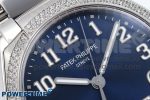 Twenty~4 7300/1200A SS PPF 1:1 Best Edition Blue Dial on SS Bracelet A324 Super Clone - Image 4