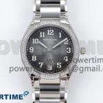 Twenty~4 7300/1200A SS PPF 1:1 Best Edition Gray Dial on SS Bracelet A324 Super Clone