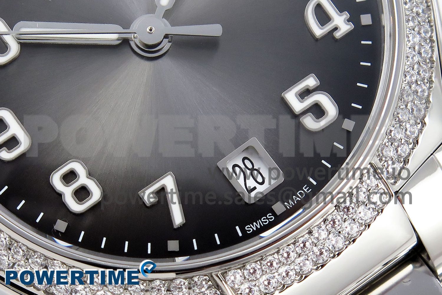 Twenty~4 7300/1200A SS PPF 1:1 Best Edition Gray Dial on SS Bracelet A324 Super Clone - Image 5