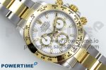 Daytona 116503 QF 1:1 Best Edition White Dial on SS/YG Bracelet SH4130 V3 (Gain Weight) - Image 3