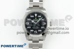 Air-King 126900 Clean 1:1 Best Edition 904L Steel Black Dial on SS Bracelet VR3230