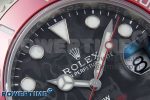 Submariner DIW Red Ceramic Bezel VSF 1:1 Best Edition Black Carbon Dial on Sandblasted Bracelet VS3135 - Image 4