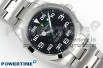 Air-King 126900 Clean 1:1 Best Edition 904L Steel Black Dial on SS Bracelet VR3230 - Image 3