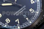 Navitimer 8 Automatic 41mm PVD TF 1:1 Best Edition Black Dial on Black Leather Strap A2824 - Image 5