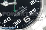 Air-King 126900 Clean 1:1 Best Edition 904L Steel Black Dial on SS Bracelet VR3230 - Image 5