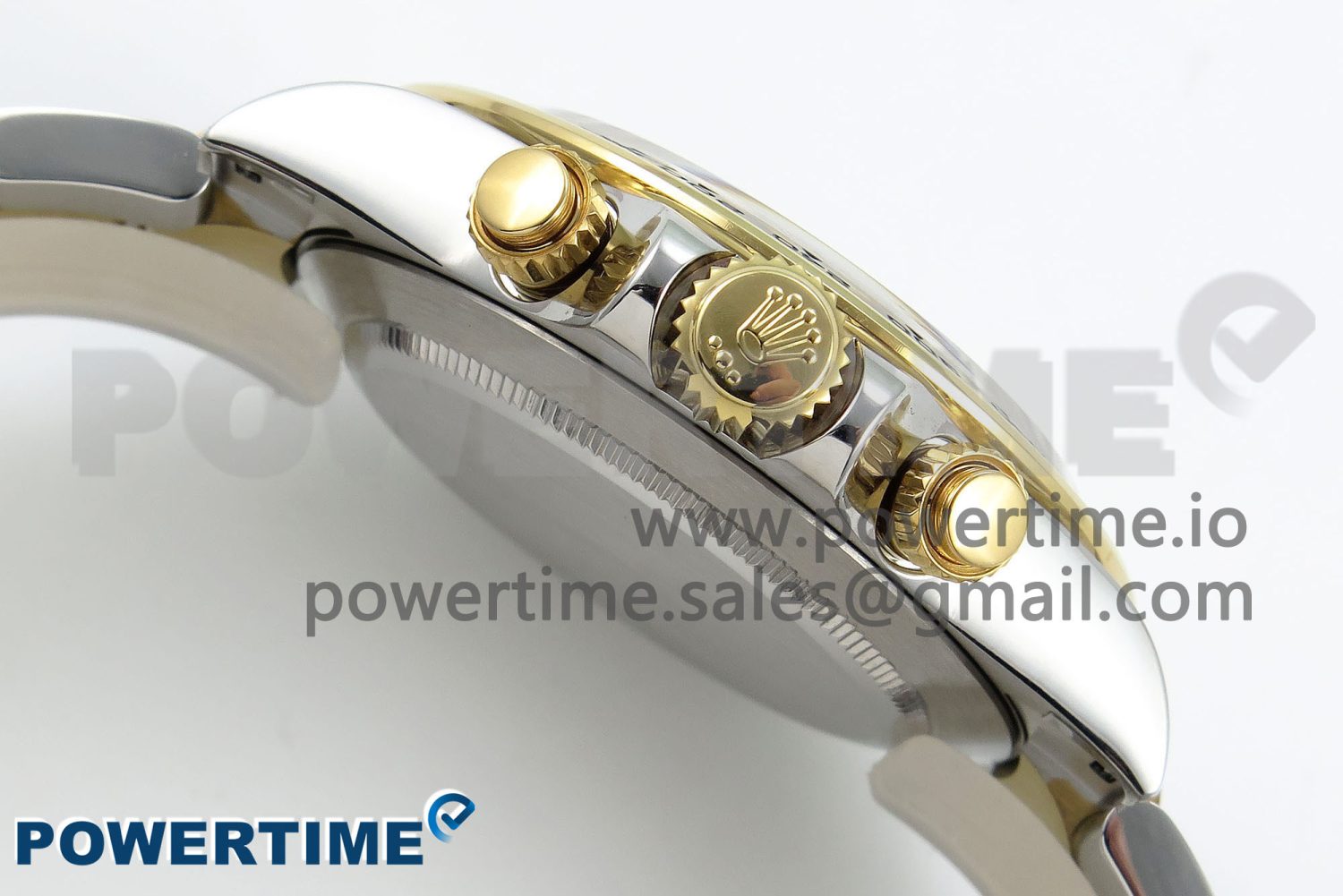 Daytona 116503 QF 1:1 Best Edition White Dial on SS/YG Bracelet SH4130 V3 (Gain Weight) - Image 6