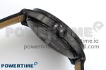 Navitimer 8 Automatic 41mm PVD TF 1:1 Best Edition Black Dial on Black Leather Strap A2824 - Image 6