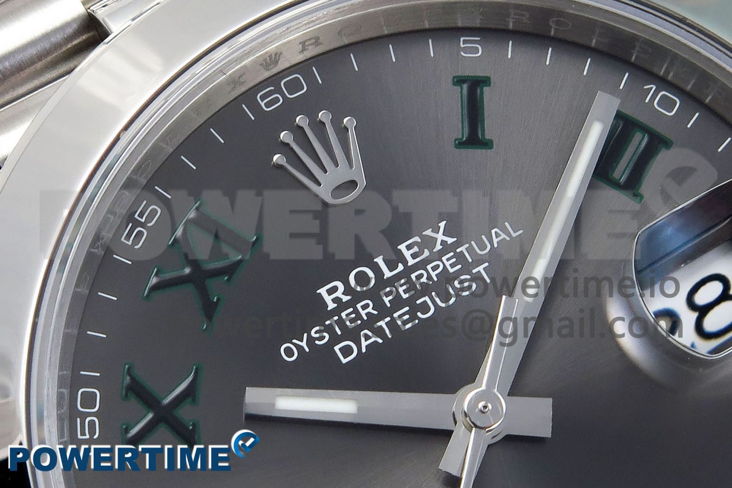 DateJust 41 126300 904L SS VSF 1:1 Best Edition Gray Dial Roman Markers on Jubilee Bracelet VS3235 - Image 4
