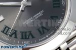 DateJust 41 126300 904L SS VSF 1:1 Best Edition Gray Dial Roman Markers on Jubilee Bracelet VS3235 - Image 5
