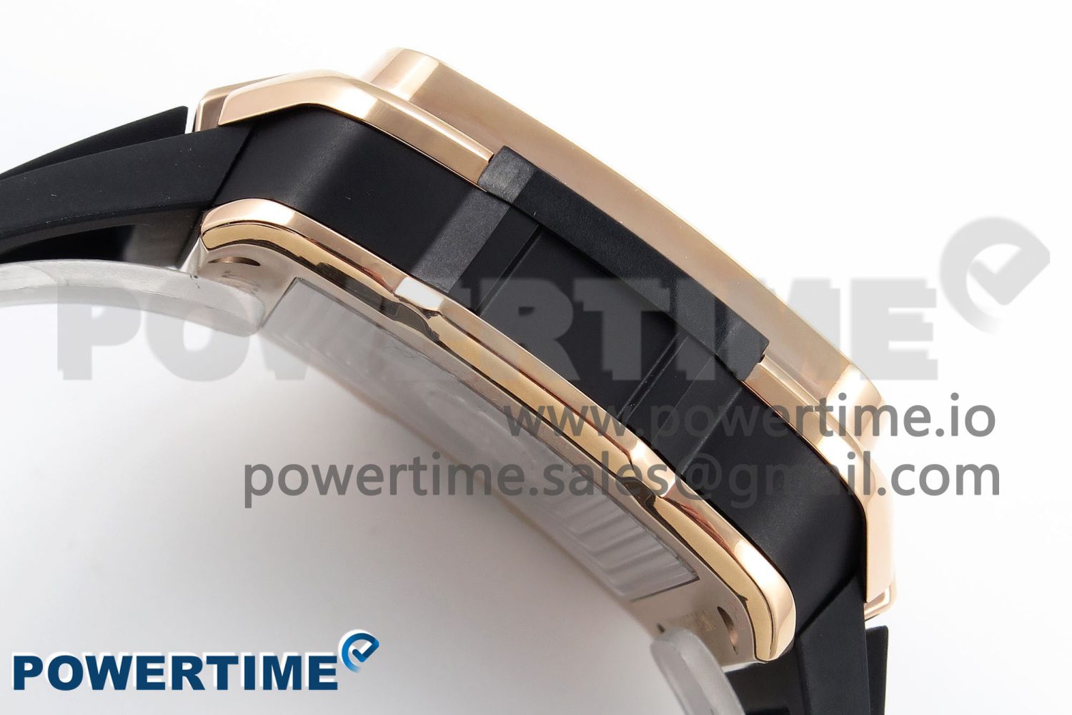 Square Bang Unico 42mm RG BBF 1:1 Best Edition Skeleton Dial on Black Rubber Strap A1280 - Image 7