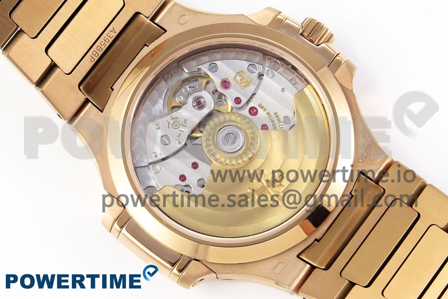 NAUTILUS 7118 LADIES RG PPF 1:1 BEST EDITION WHITE DIAL DIAMONDS BEZEL ON RG BRACELET 324CS - Image 8