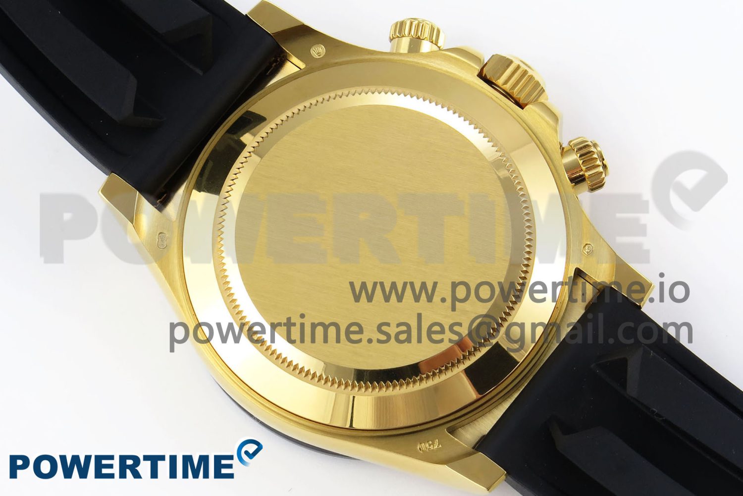 Daytona 116518 APSF 1:1 Best Edition YG/Black Dial on Oysterflex Rubber Strap SH4130 - Image 8