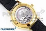 De Ville Power Reserve YG MKF 1:1 Best Edition Black Dial on Black Leather Strap A8810 - Image 8