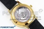 De Ville Power Reserve YG MKF 1:1 Best Edition Black Dial on Black Leather Strap A8810 - Image 9