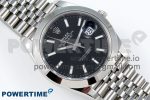 DateJust 41 126330 904L SS VSF 1:1 Best Edition Black Dial on Jubilee Bracelet VS3235 - Image 3