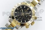 Daytona 116503 QF 1:1 Best Edition Black Dial on SS/YG Bracelet SH4130 V3 (Gain Weight) - Image 2