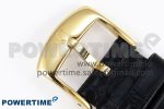 De Ville Power Reserve YG MKF 1:1 Best Edition Black Dial on Black Leather Strap A8810 - Image 11