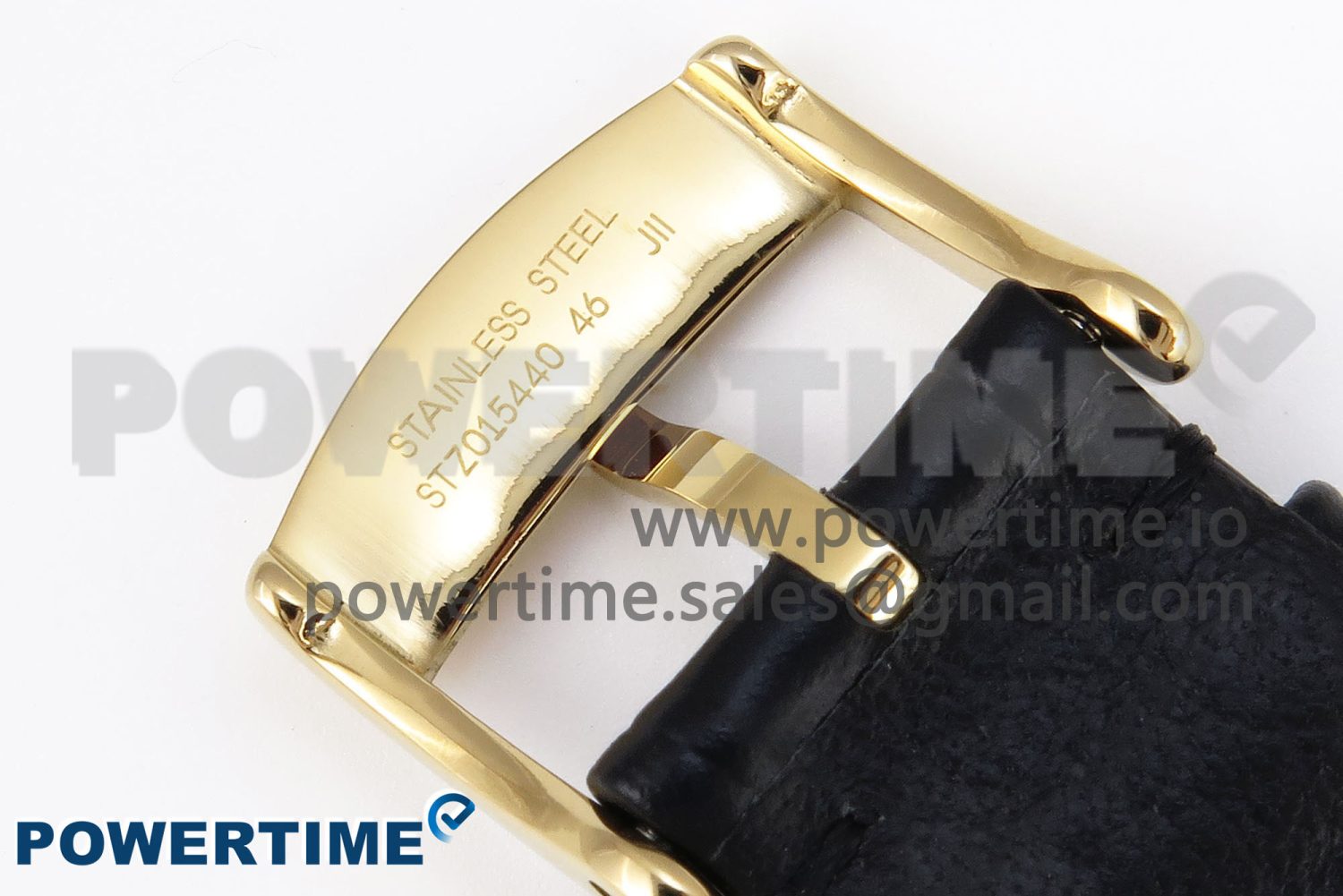 De Ville Power Reserve YG MKF 1:1 Best Edition Black Dial on Black Leather Strap A8810 - Image 12