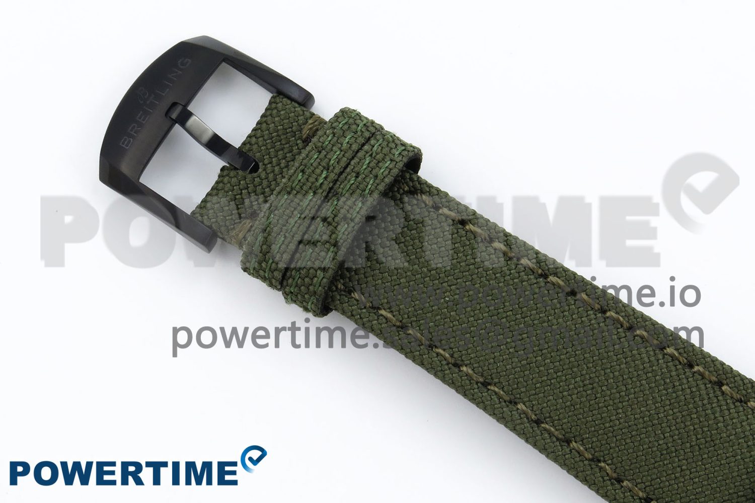 Navitimer 8 Automatic 41mm PVD TF 1:1 Best Edition Green Dial on Green Nylon Strap A2824 - Image 13