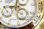 Daytona 116508 QF 1:1 Best Edition White Dial on YG Bracelet SH4130 V3 (Gain Weight) - Image 5