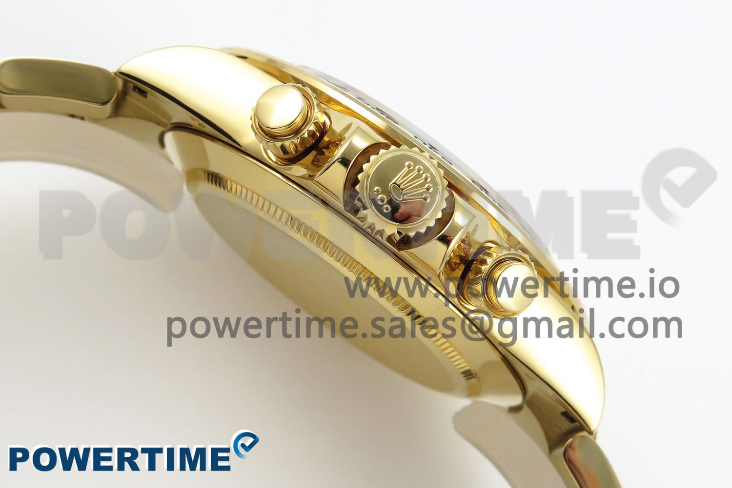 Daytona 116508 QF 1:1 Best Edition Black Dial on YG Bracelet SH4130 V3 (Gain Weight) - Image 6