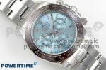 Daytona 116506 Clean 1:1 Best Edition Ice Blue Dial Crystal Markers on SS Bracelet SA4130 V2 - Image 3