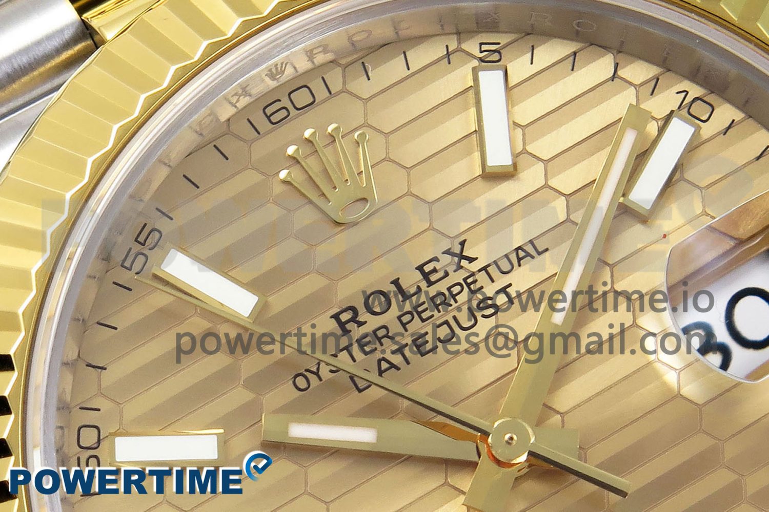 DateJust 41 126331 VSF 1:1 Best Edition 904L Steel Yellow Gold Textured Dial on SS/YG Jubilee Bracelet VS3235 - Image 4