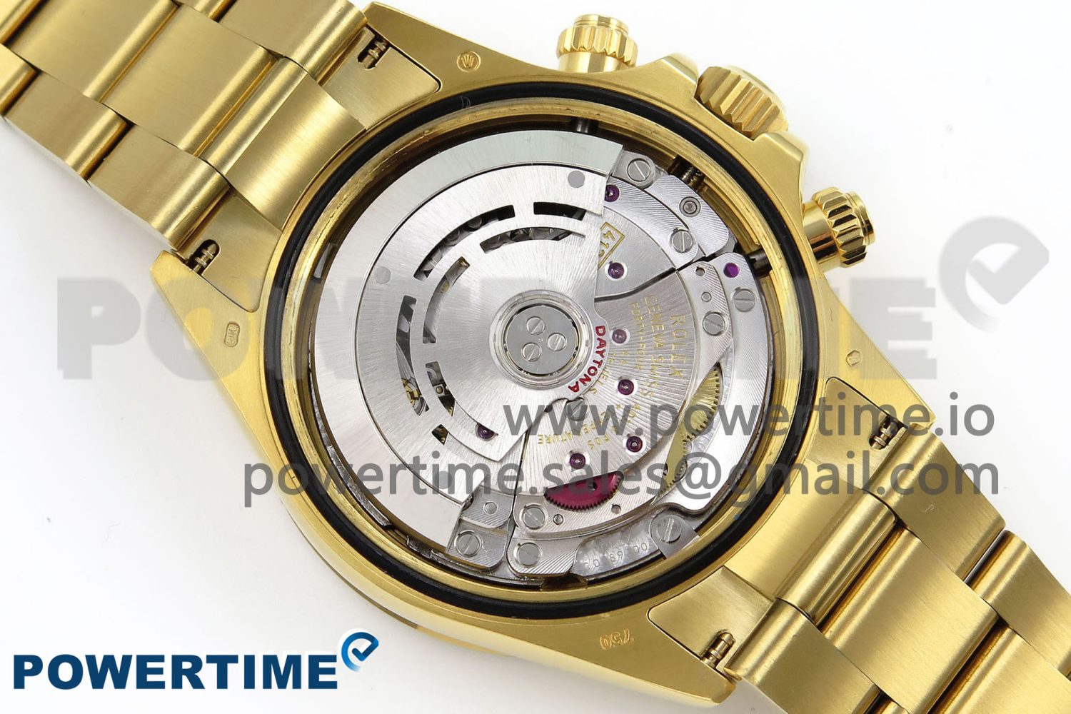 Daytona 116508 QF 1:1 Best Edition Black Dial on YG Bracelet SH4130 V3 (Gain Weight) - Image 10