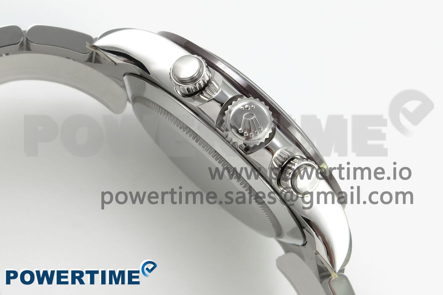 Daytona 116506 Clean 1:1 Best Edition Ice Blue Dial Crystal Markers on SS Bracelet SA4130 V2 - Image 6