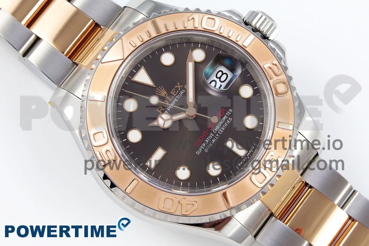 Yacht-Master 116623 904L Steel VSF 1:1 Best Edition Brown Dial on SS/RG Bracelet VS3135 - Image 3