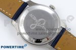 Navitimer 8 Automatic 41mm SS TF 1:1 Best Edition Blue Dial on Blue Leather Strap A2824 - Image 8