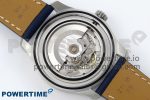 Navitimer 8 Automatic 41mm SS TF 1:1 Best Edition Blue Dial on Blue Leather Strap A2824 - Image 10