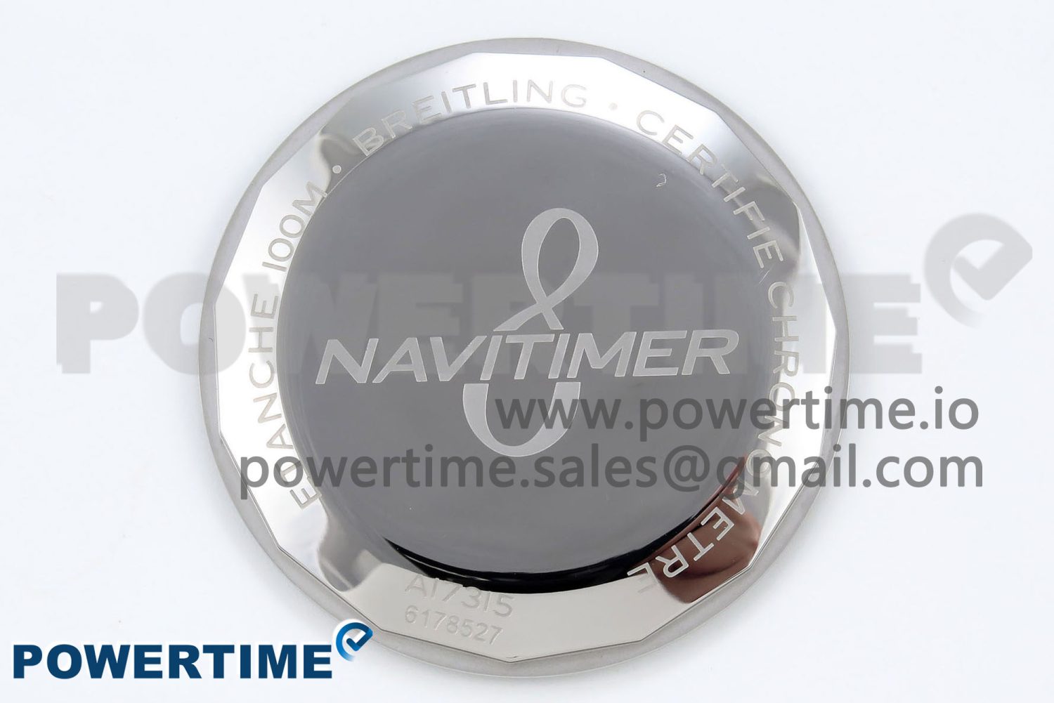 Navitimer 8 Automatic 41mm SS TF 1:1 Best Edition Black Dial on Black Leather Strap A2824 - Image 11