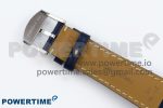 Navitimer 8 Automatic 41mm SS TF 1:1 Best Edition Blue Dial on Blue Leather Strap A2824 - Image 14