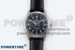 Navitimer 8 Automatic 41mm SS TF 1:1 Best Edition Black Dial on Black Leather Strap A2824