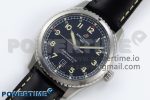 Navitimer 8 Automatic 41mm SS TF 1:1 Best Edition Black Dial on Black Leather Strap A2824 - Image 2
