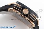 Square Bang Unico 42mm RG BBF 1:1 Best Edition Skeleton Dial Ceramic Bezel on Black Rubber Strap A1280 - Image 6