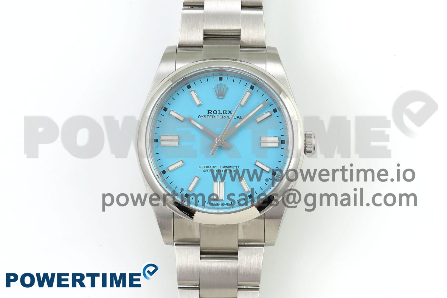 Oyster Perpetual 124300 41mm Clean 1:1 Best Edition 904L Steel Tiffany Blue Dial VR3230 - Image 1
