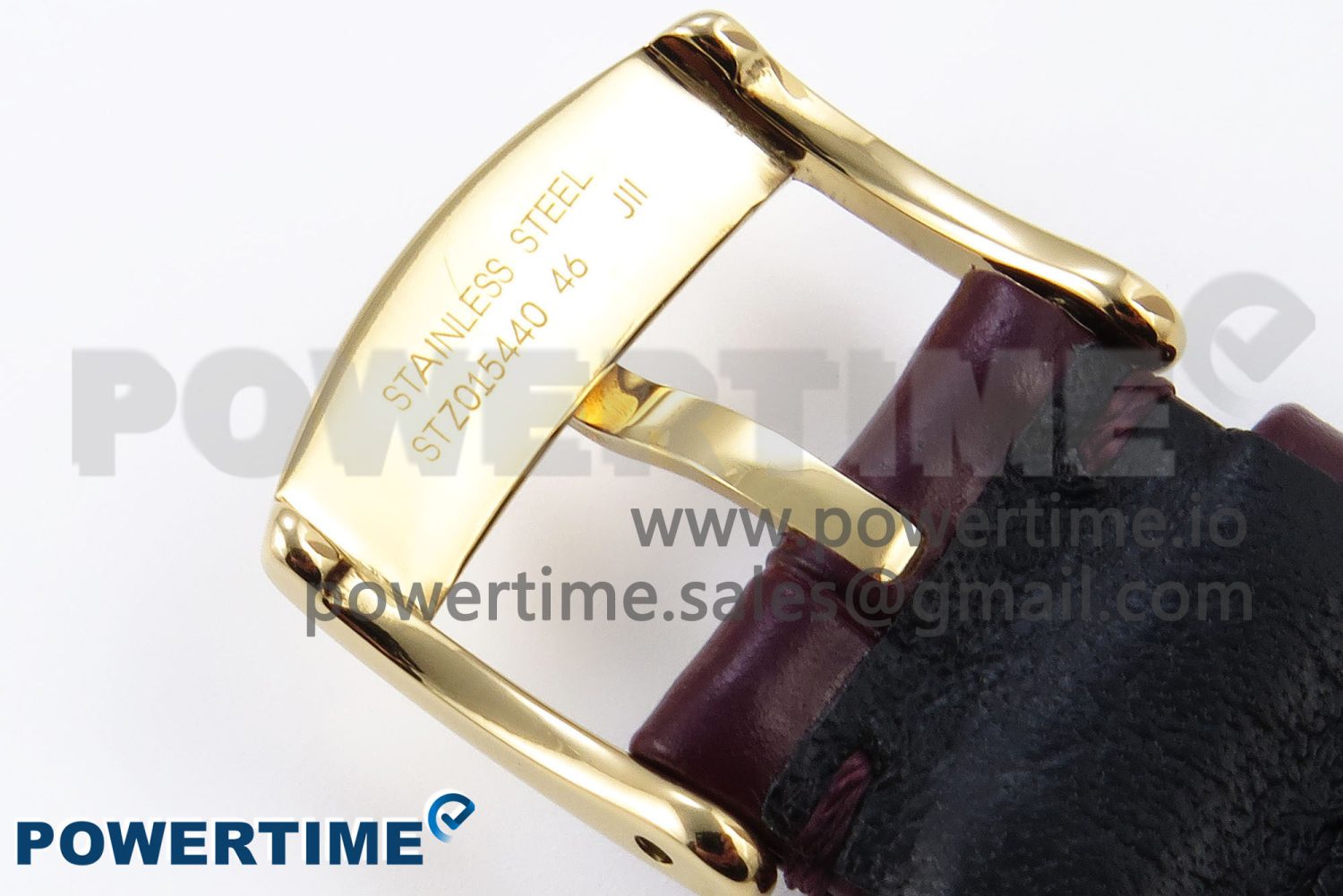 De Ville Date YG MKF 1:1 Best Edition Brown Dial Roman Marker on Brown Leather Strap A8800 - Image 12