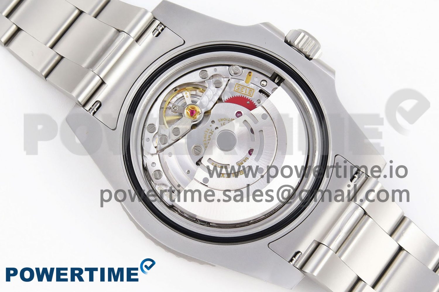 Submariner DIW Red Ceramic Bezel VSF 1:1 Best Edition Black Carbon Dial on Sandblasted Bracelet VS3135 - Image 9
