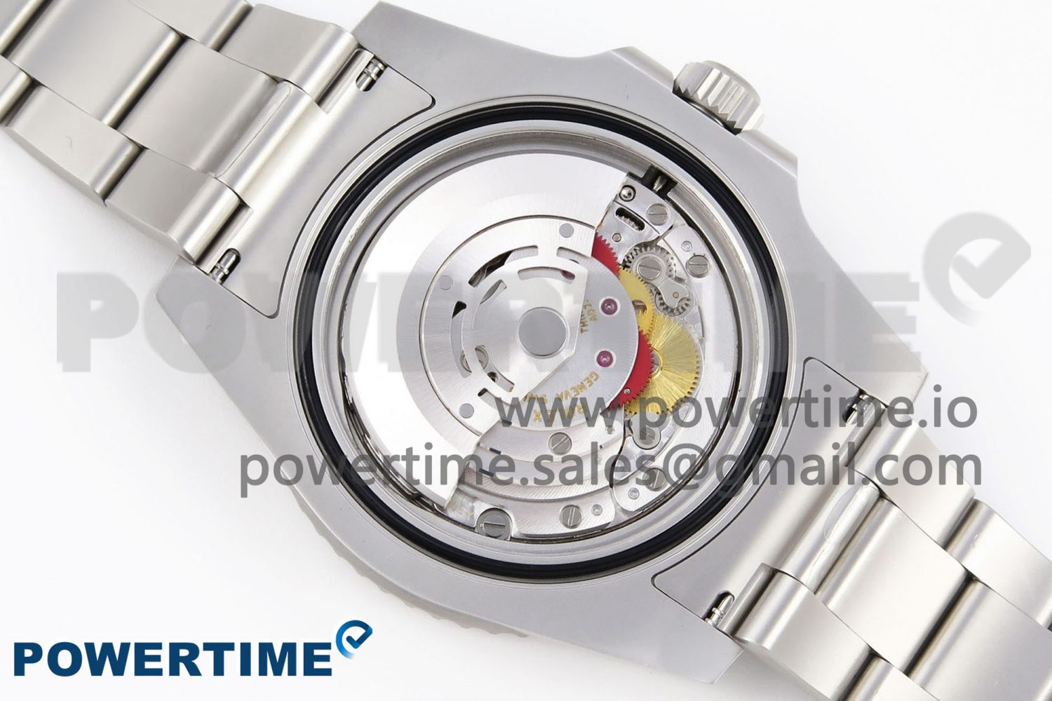 Submariner DIW Red Ceramic Bezel VSF 1:1 Best Edition Black Carbon Dial on Sandblasted Bracelet VS3135 - Image 10