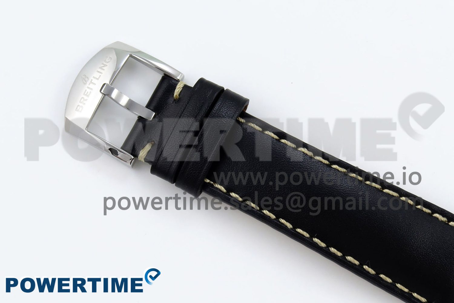 Navitimer 8 Automatic 41mm SS TF 1:1 Best Edition Black Dial on Black Leather Strap A2824 - Image 13