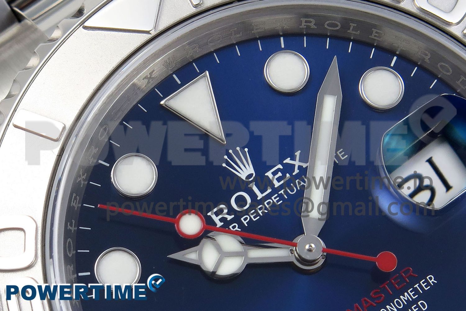 Yacht-Master 116622 904L Steel VSF 1:1 Best Edition Blue Dial on SS Bracelet VS3135 - Image 4