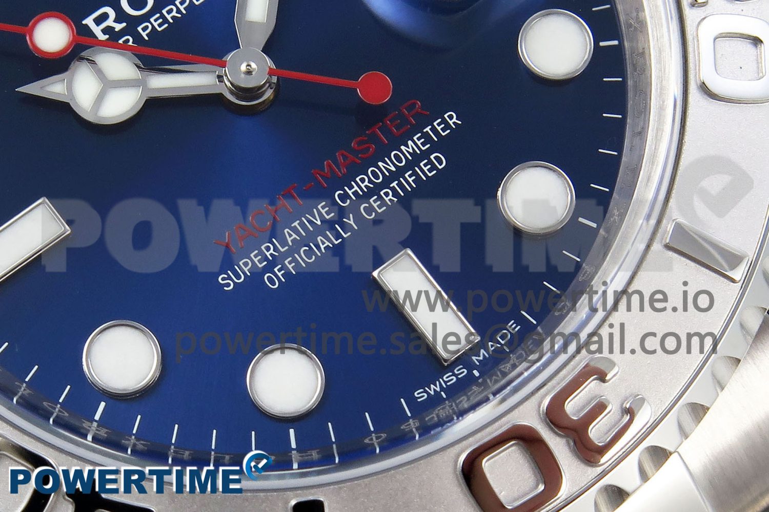 Yacht-Master 116622 904L Steel VSF 1:1 Best Edition Blue Dial on SS Bracelet VS3135 - Image 5