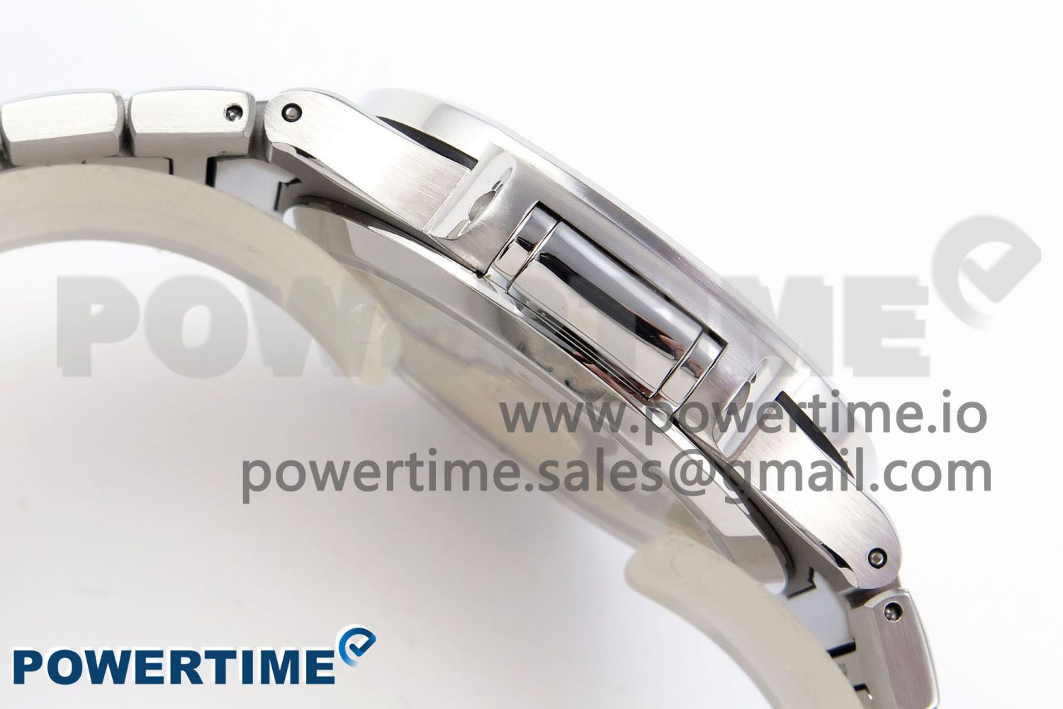 NAUTILUS 7118 LADIES SS PPF 1:1 BEST EDITION BLUE DIAL DIAMONDS BEZEL ON SS BRACELET 324CS - Image 7